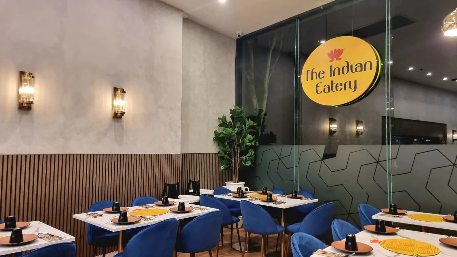 Interior view of the restaurant